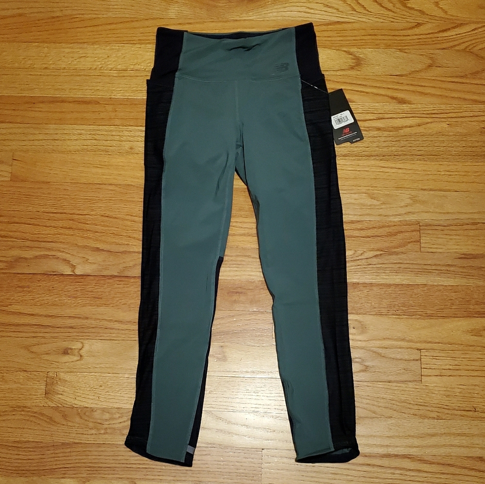 New Balance mid rise crop leggings